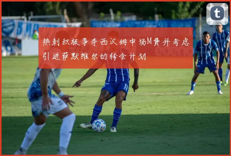 热刺积极争夺西汉姆中场M费并考虑引进萨默维尔的转会计划